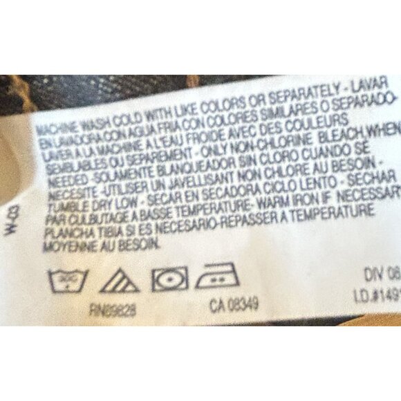 Jeanstar Elle Women’s Bootcut Jeans Dark Wash Retro Stitch Size 16 Western Boho - Picture 6 of 15